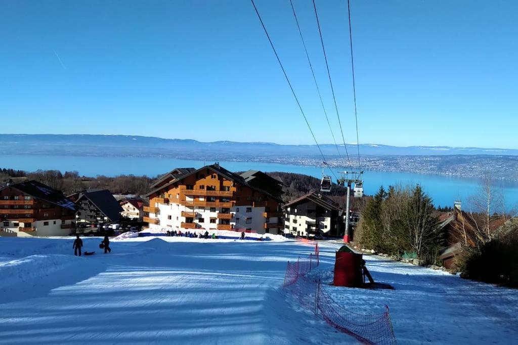 Appartement T2 Ideal Pour Une Famille Thollon-les-Memises Bagian luar foto
